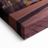 Rome Landmarks - Colosseum Fireworks Celebration Canvas Print