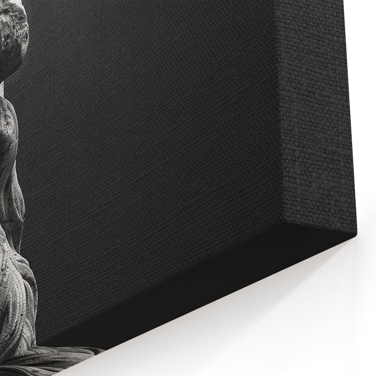 Ancient Rome Art - Marble Sculpture Roman Bust Black and White Print