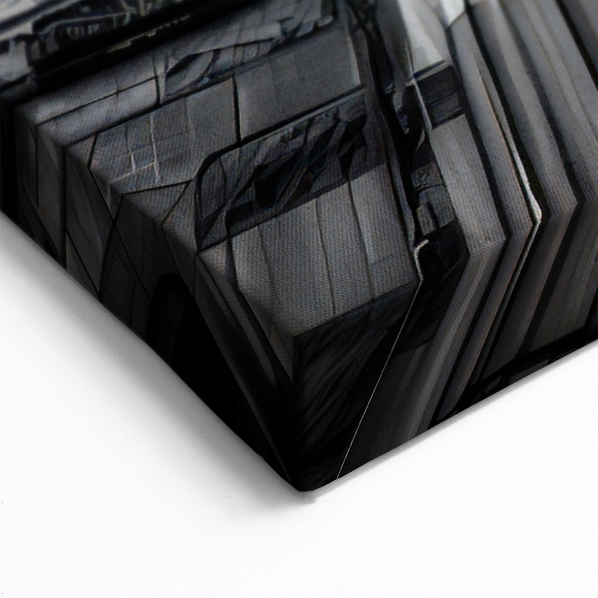 Italian Scenery Art - Dramatic Roman Architecture in Black and White