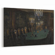 Moody Candlelit Dining Room – Dark Academia Wall Art, Gothic Art Decor