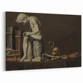 Classical Statue and Skull – Dark Academia Wall Art, Vintage Academic Prints