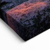 West Virginia Sunset Landscape Art - Vibrant Framed Canvas Prints