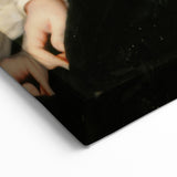 Close-Up of Woman in Dark Attire – Dark Academia Wall Art, Gothic Portrait