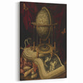 Globe and Open Book Still Life – Dark Academia Wall Art, Gothic Decor
