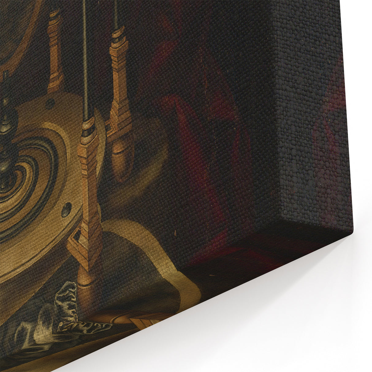 Globe and Open Book Still Life – Dark Academia Wall Art, Gothic Decor