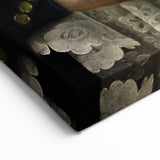 Close-Up of Hands with Book and Lace – Dark Academia Wall Art, Gothic Elegance