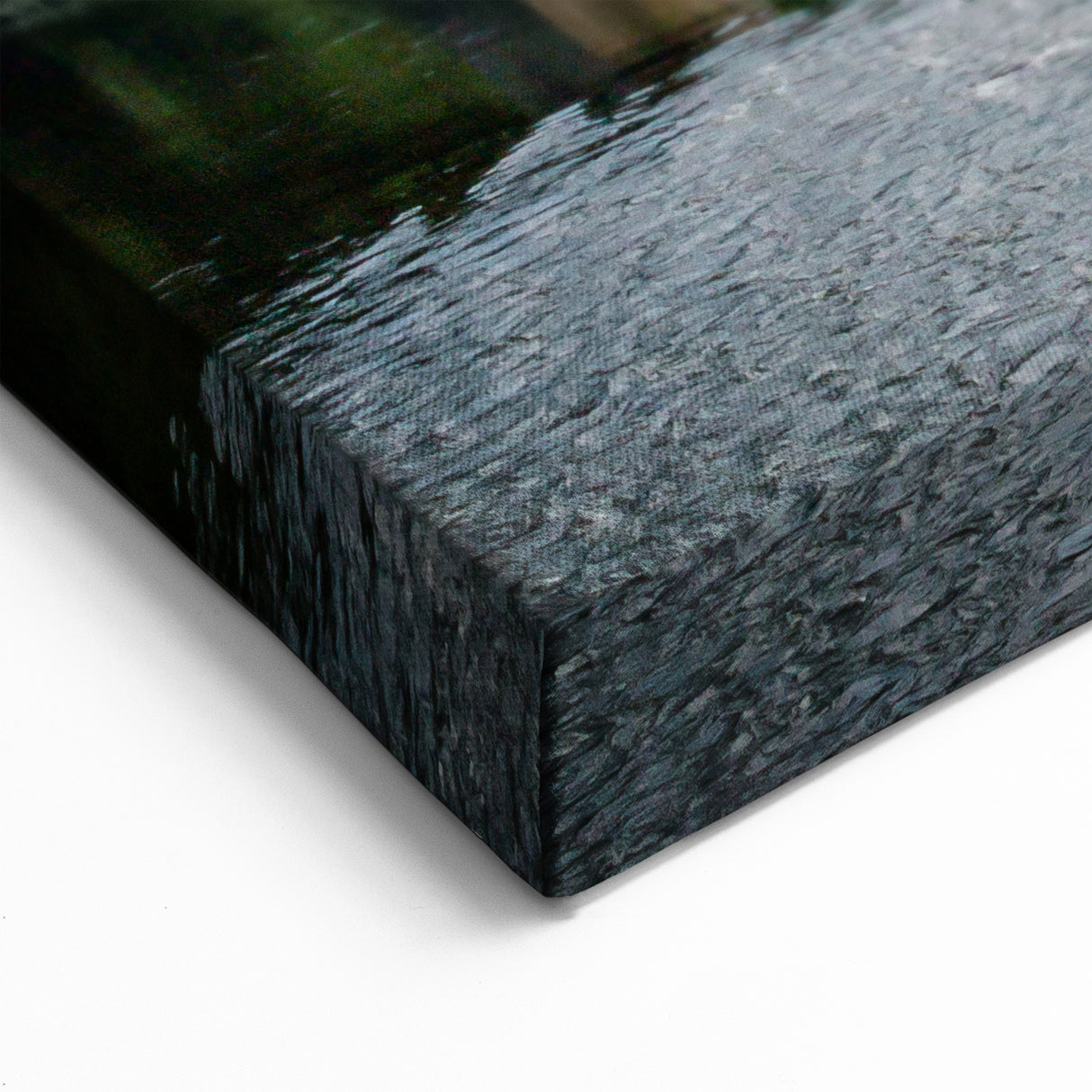 West Virginia Photography - Scenic River Bridge Framed Canvas Prints