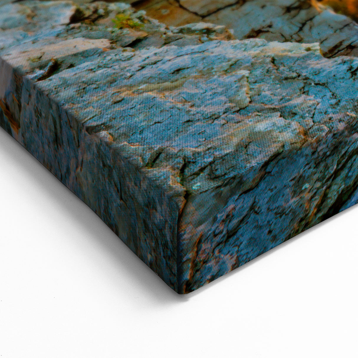 West Virginia Sunset Art - Vibrant Mountain Valley Framed Canvas Prints