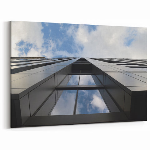 Chicago Architecture Wall Art - Modern Skyscraper in Minimalist Design