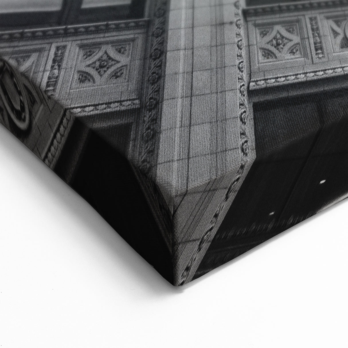 Chicago Architecture Wall Art - Vintage Black and White Cityscape