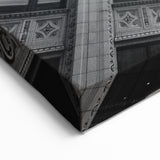 Chicago Architecture Wall Art - Vintage Black and White Cityscape