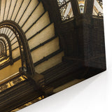 Chicago Landmarks Artwork - Historic Spiral Staircase Architectural Print