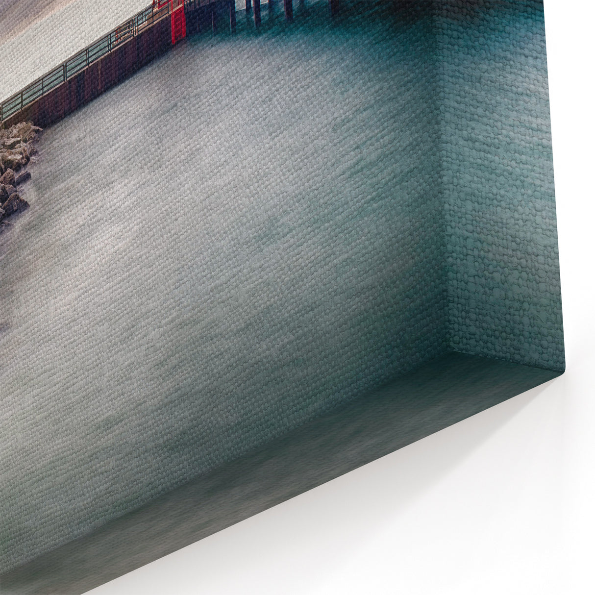 Framed Lake Michigan Art - Illinois Lighthouse Scenic Photography Print