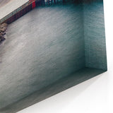 Framed Lake Michigan Art - Illinois Lighthouse Scenic Photography Print