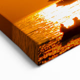 Framed Lake Michigan Art - Stunning Illinois Sailboat Sunset Photography