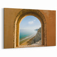 Sicily Wall Art - Italian Coastal View Through Historic Archway