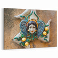 Sicily Wall Art - Traditional Trinacria Symbol Sicilian Decor