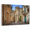 Sicily Landscape Art - Historic Street Scene in Baroque Sicily