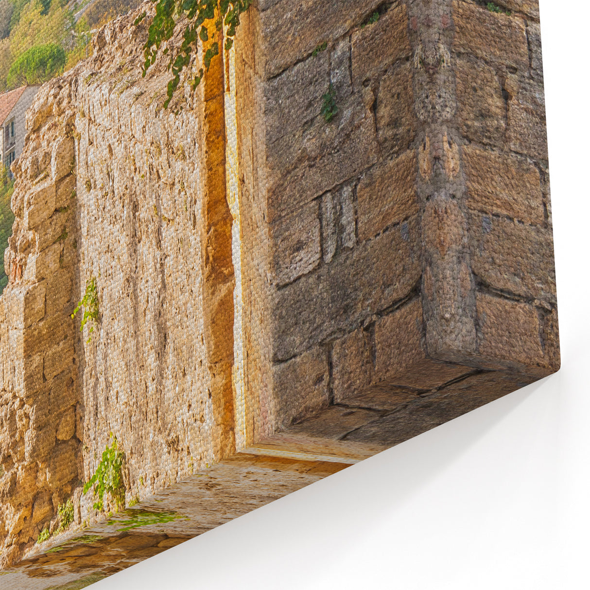 Florence Cityscape Poster – Tuscan Archway and Scenic View Print