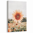 Farmhouse Wall Art Sunflower Print | Rustic Farmhouse Decor for Country Living