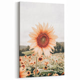 Farmhouse Wall Art Sunflower Print | Rustic Farmhouse Decor for Country Living