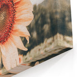 Farmhouse Wall Art Sunflower Print | Rustic Farmhouse Decor for Country Living