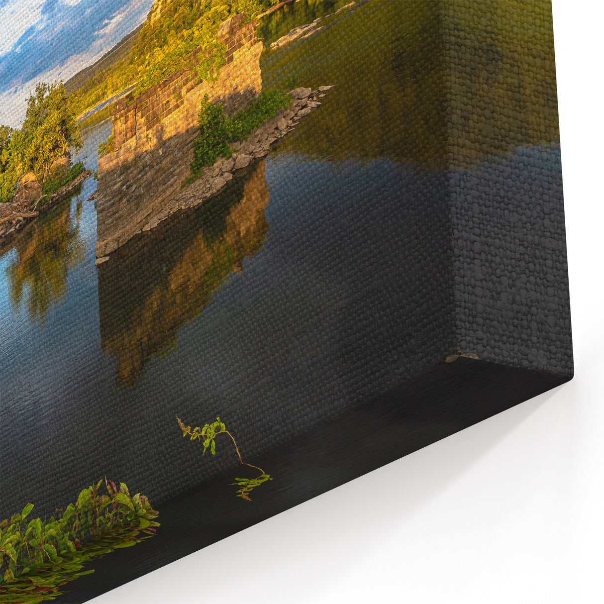 West Virginia Scenic Bridge Canvas Prints – Stunning Nature Wall Art