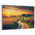 Tuscany Wall Art - Scenic Tuscan Landscape Print for Home Decor