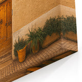 Italy Scenery Art - Rustic Tuscan Doorway Canvas for Home Decor