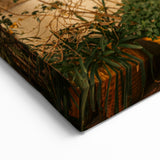 Italy Scenery Art - Rustic Tuscan Doorway Canvas for Home Decor