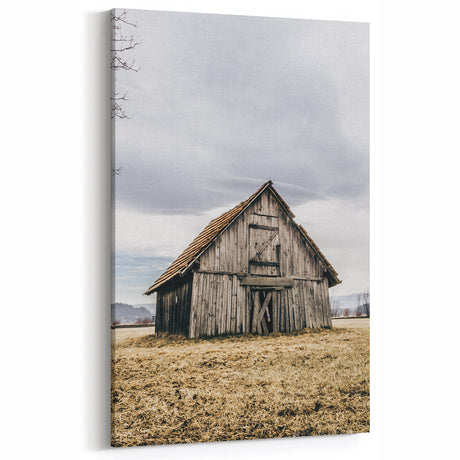 Rustic Farmhouse Wall Art | Vintage Barn Print | Country Style Decor