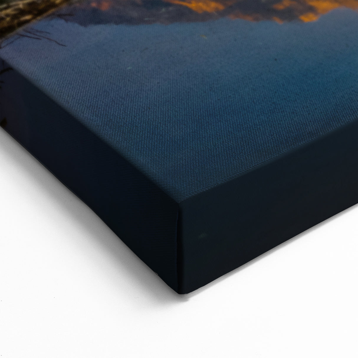 Grand Teton Photography Art – Golden Mountain Reflection at Sunset