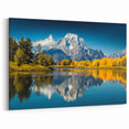 Grand Teton National Park Poster – Autumn Reflection in Scenic Landscape