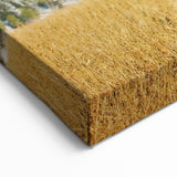 Grand Teton Photography Art – Bison in Winter Landscape with Snowy Peaks