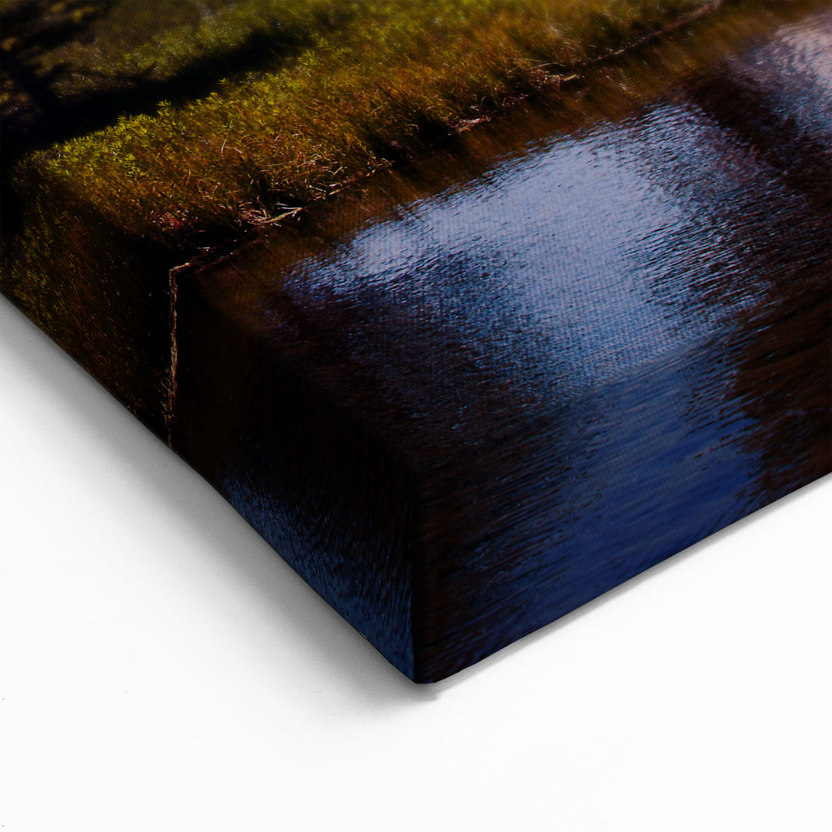 Grand Teton Scenic Print – Sunset Over Snowy Peaks and Reflective Water