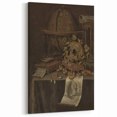 Classic Literature Skull Art - Dark Academia Vintage Gothic Wall Decor