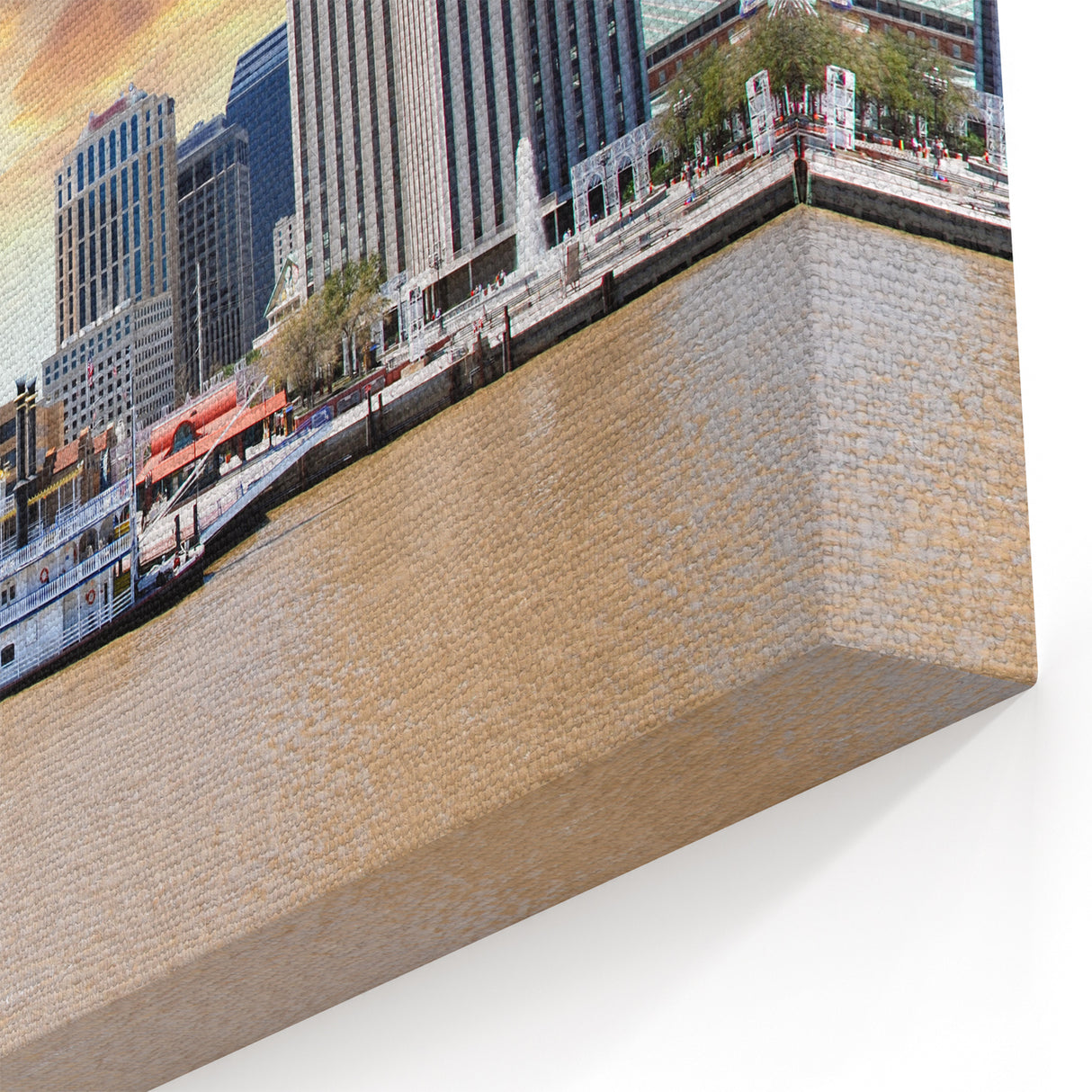 New Orleans Skyline Art – Vibrant Louisiana Scenery Prints on Canvas