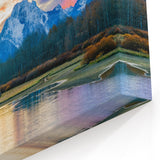 Grand Teton National Park Poster – Vibrant Sunset and Mountain Reflections
