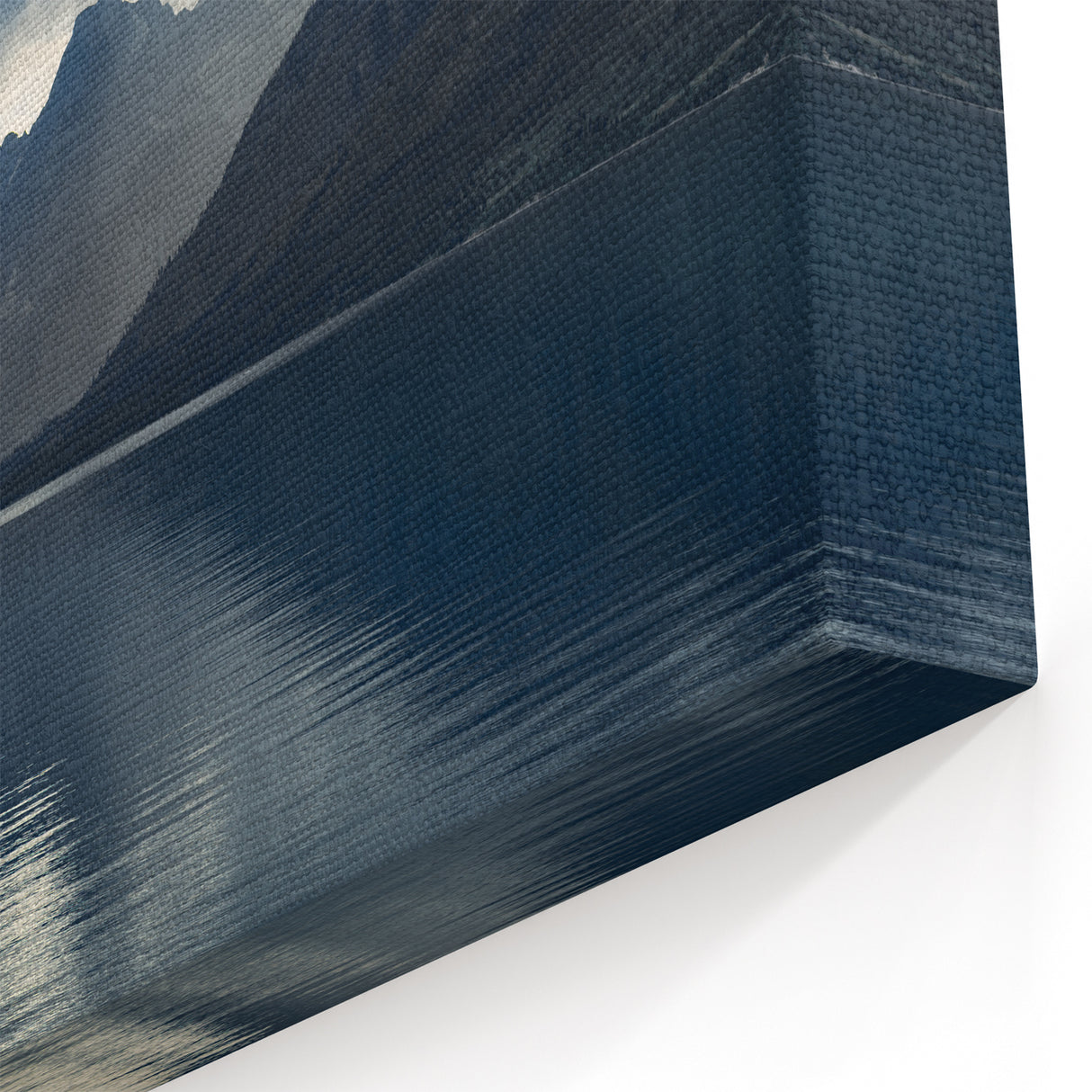 Grand Teton Scenic Print – Misty Mountains and Tranquil Lake Reflections