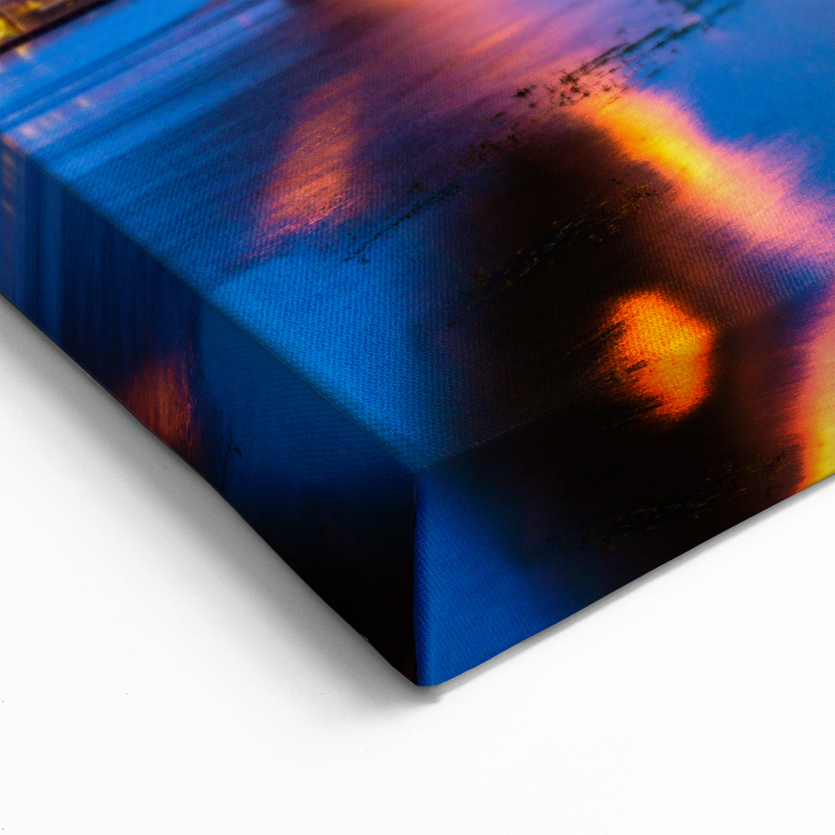 New Orleans Canvas Prints – Vibrant Mississippi Bridge at Night Art