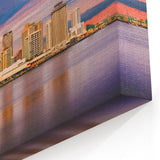New Orleans Skyline Art – Stunning Louisiana Sunset Cityscape Print