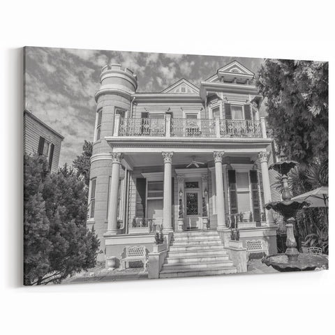 New Orleans Wall Art – Historic Mansion Architecture Photography Print