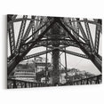 New Orleans Canvas Prints – Industrial Bridge Architecture Photography