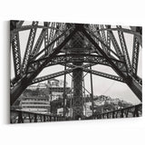 New Orleans Canvas Prints – Industrial Bridge Architecture Photography