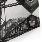 New Orleans Canvas Prints – Industrial Bridge Architecture Photography