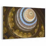 Stunning Austin Wall Art - Texas Capitol Dome Austin Cityscape Art