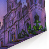 Louisiana Scenery Prints – St. Louis Cathedral at Sunset in New Orleans