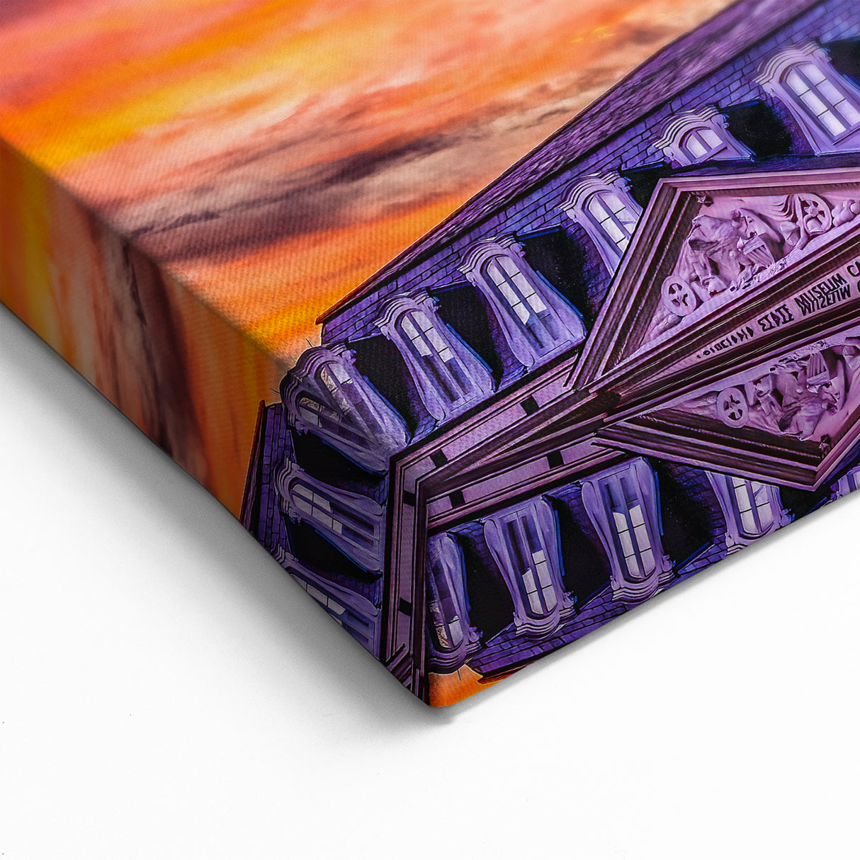 Louisiana Scenery Prints – St. Louis Cathedral at Sunset in New Orleans