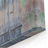 New Orleans Canvas Prints – Rustic French Quarter Weathered Door Art