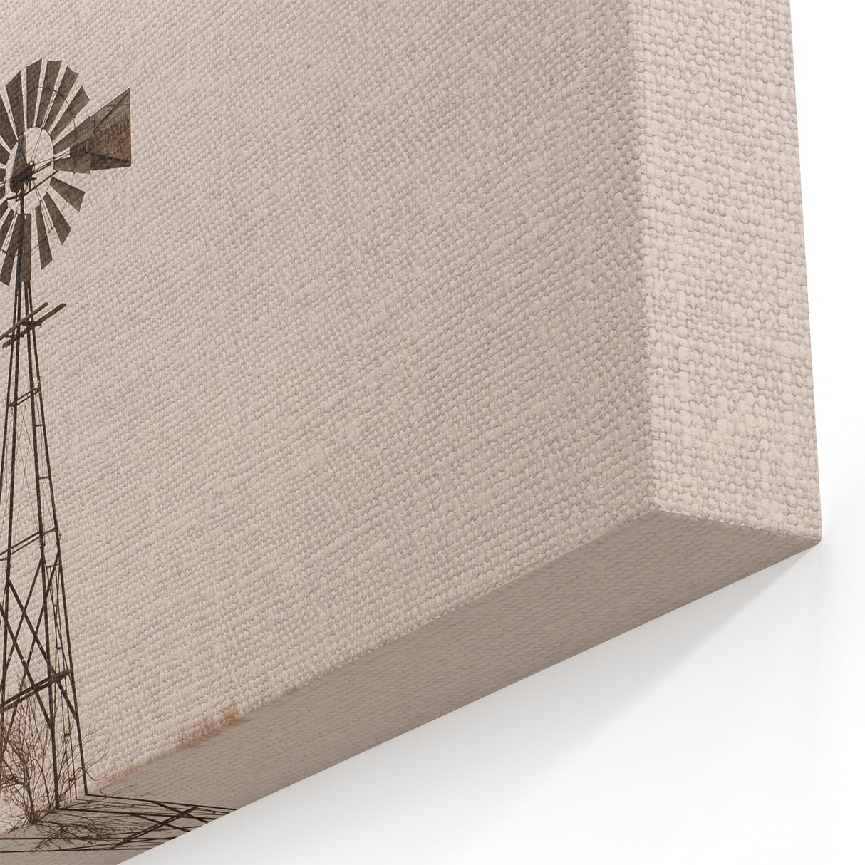 Farmhouse Wall Art - Windmill and Cattle Rustic Country Style Decor